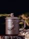 Чашка з ісинської глини ручної роботи "Весняний журавель - символ безсмертя, процвітання та сімейного щастя" 350мл, Китай id_9316 фото 1