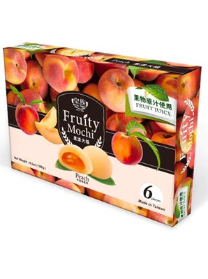 Японські тістечка Мочі Royal Family Mochi Peach з персиком 180г, Тайвань id_8438 фото