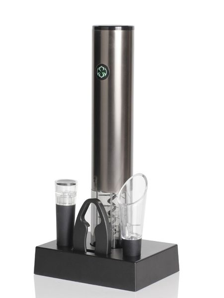 Великий подарунковий набір для вина Electric Wine Bottle Opener Gift Set із 6 складових id_10465 фото