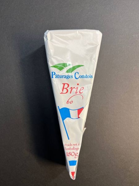 Сир Брі Paturages Comtois Brie з коров'ячого молока 60% 180г, Франція id_3255 фото