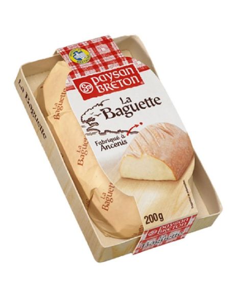 Сир Багет м'який вершковий Paysan Breton Baguette 45% 200г, Франція id_3409 фото