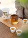 Дорожній набір посуду "Фенікс в імператорському саду" для чайної церемонії та медитації, Китай id_9060 фото 5