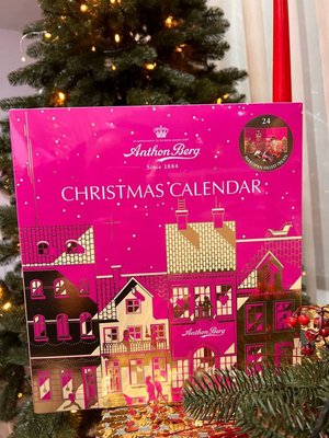 Адвент календар Anthon Berg Christmas Calendar Marzipan 325г, Данія id_2752 фото