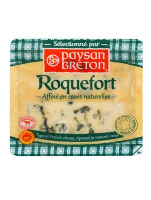 Сир Рокфор Paysan Breton Roquefort з овечого молока 52% 100г, Франція id_3410 фото