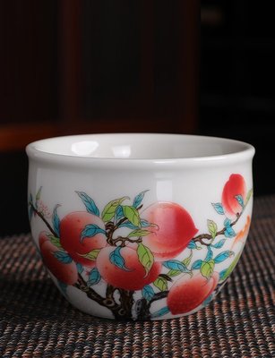 Піала для чаю Fuhai Shoushan Побажання щастя та довголіття ручної роботи 120 мл, Китай id_8908 фото