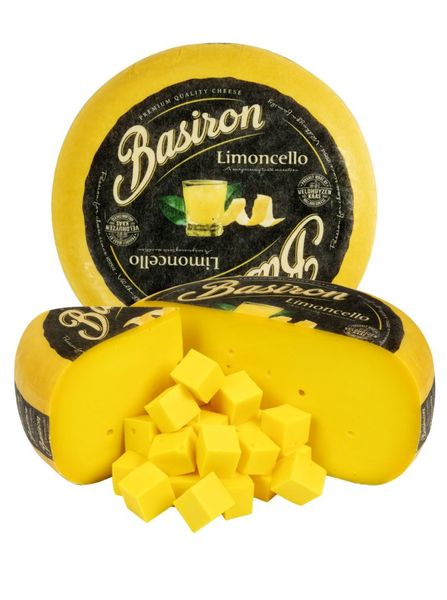 Голландський сир Гауда Лімончелло Basiron Limoncello оригінальна та неповторна, Нідерланди id_8290 фото