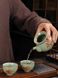 Чайний набір Лотос на крижаній глазурі в подарунковій упаковці, Китай id_8346 фото 4