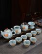 Чайний набір Лотос на крижаній глазурі в подарунковій упаковці, Китай