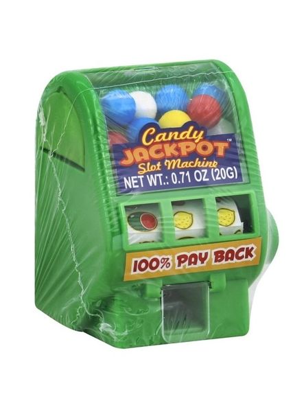 Драже джекпот Candy Jackpot Slot Machine зелений 20г id_1291 фото