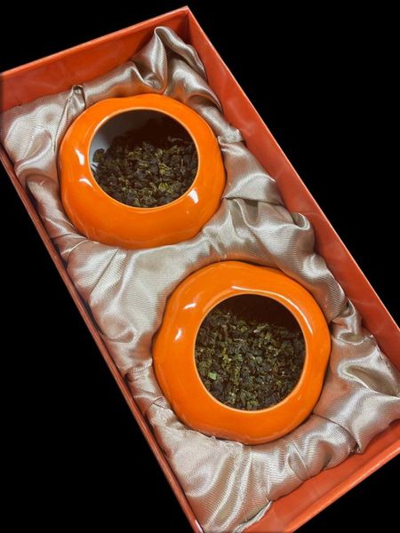 Набір елітного чаю "Хурма" подарунковий 100г, Китай id_1345 фото