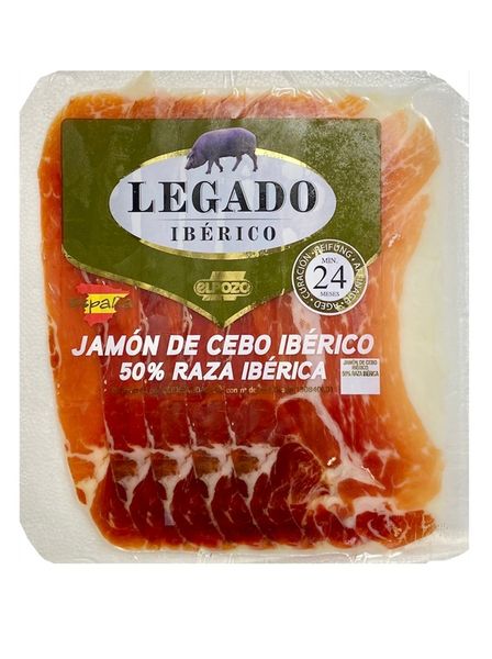 Нарізка хамону El Pozo Jamon de Cebo Iberico 60г, Іспанія id_9324 фото