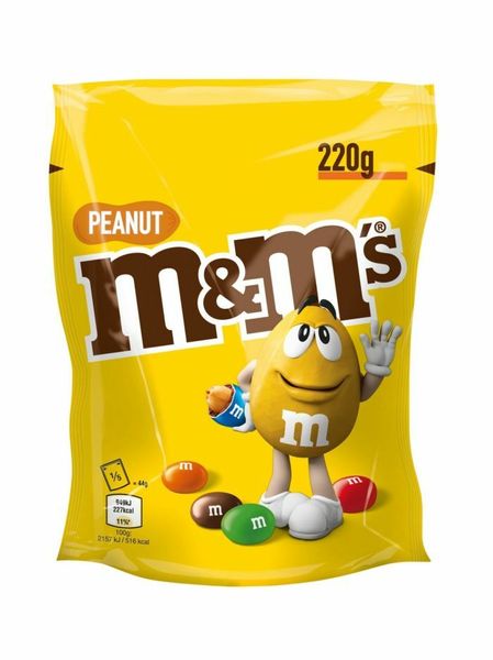 Шоколадне драже M&M's Peanut з арахісом 220г, Австрія id_2141 фото