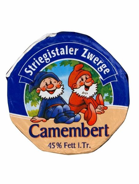Сир камамбер Striegistaler Zwerge Camembert м'який з пліснявою 45% 125г, Німеччина id_630 фото