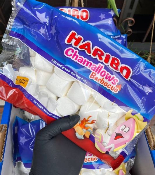 Маршмеллоу для смаження Haribo Chamallows Barbecue 300г, Бельгія id_3002 фото