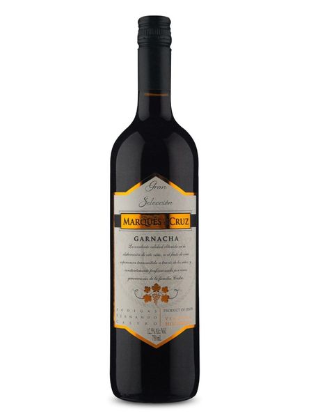Вино червоне сухе Marques dela Cruz Garnacha 12.5% 0.75л, Іспанія id_8818 фото