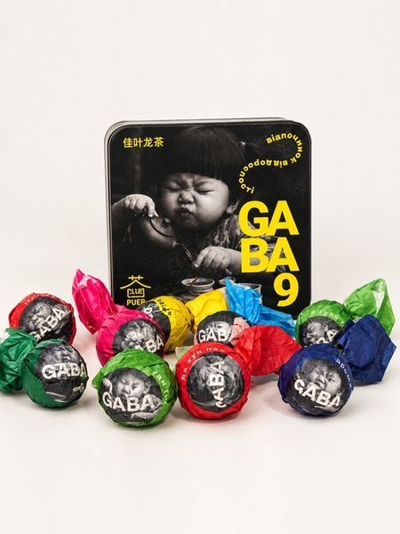 Дегустаційний подарунковий набір відбірного ГАБА Чаю - GABA-9 Club Puer 9шт id_12603 фото