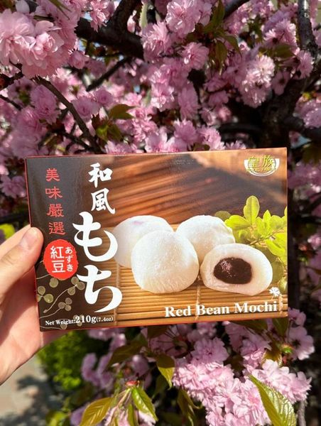 Японські тістечка Мочі Royal Family Red Bean Mochi з червоними бобами 210г, Тайвань id_2953 фото