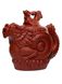 Чайник Дракон та фенікс з ісинської глини "Символ багатства, щастя та удачі" червоний 390 мл, Китай id_8858 фото 1