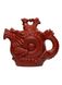Чайник Дракон та фенікс з ісинської глини "Символ багатства, щастя та удачі" червоний 390 мл, Китай id_8858 фото 7