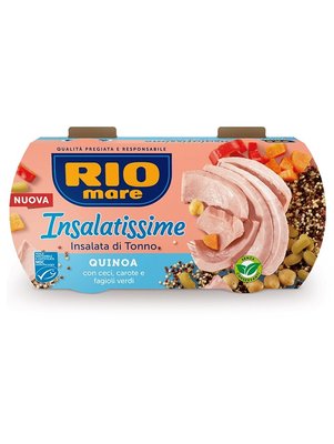 Салат з тунцем Rio Mare Insalatissime Quinoa з овочами та кіноа 2шт по 160г, Італія id_9590 фото