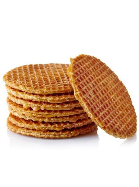 Голландські міні стропвафлі з карамеллю Mini Stroppwafels Patisserie 300г, Нідерланди id_9847 фото