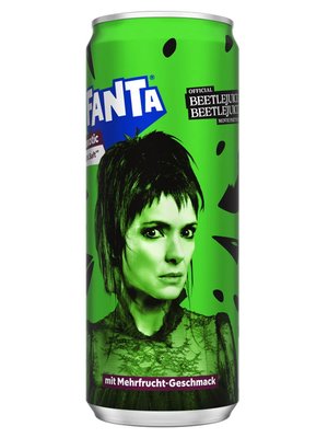 Напій газований Fanta Exotic Beetlejuice Warner Bros лімітована серія 330мл, Великобританія id_10108 фото