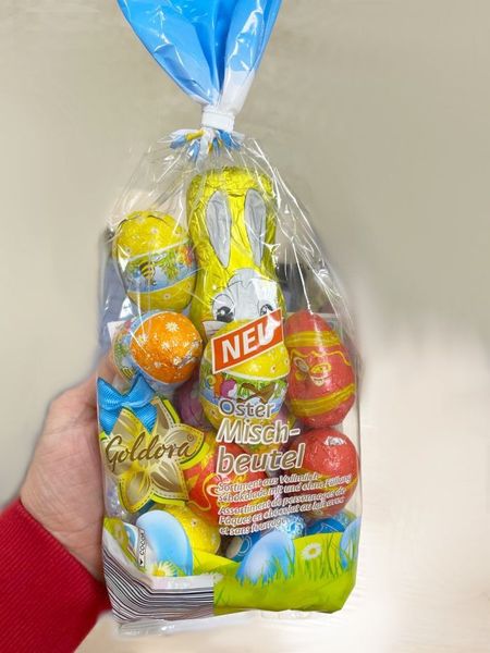 Великодній подарунок шоколадний Кролик та яєчка 300г, Австрія id_3005 фото