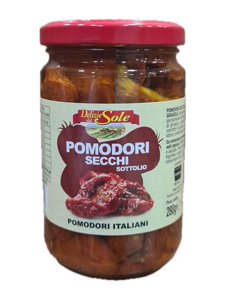 В’ялені томати в олії Delizie dal Sole Pomodori Secchi 280г, Італія id_9889 фото