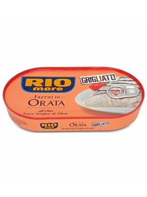 Філе Дорадо на грилі Rio Mare Filetto di Orata all'olio Extra Vergine di Oliva з оливковою олією 120г, Італія id_9595 фото
