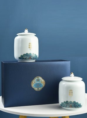 Подарунковий набір чаю Палац достатку Да Хун Пао та Те Гуань Інь 100+100г світлий, Китай id_8450 фото