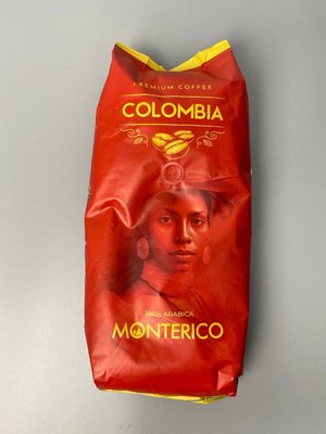 Кава в зернах Monterico Colombia 100% преміальна колумбійська арабіка 1кг, Іспанія id_8097 фото