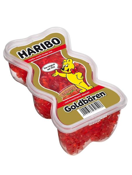 Цукерки желейні ведмедики Haribo Goldbaren суниця 450г, Німеччина id_2147 фото