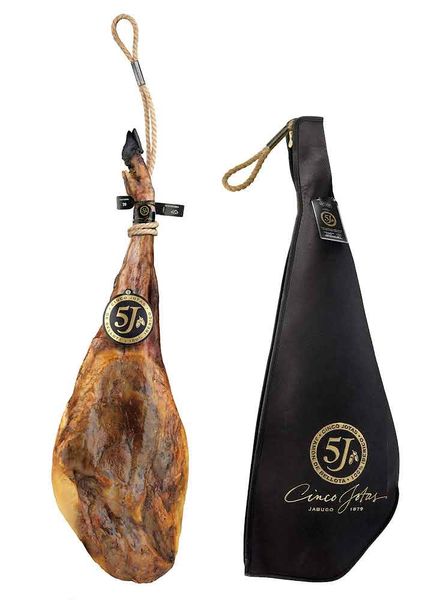 Хамон відгодований жолудями 5J Cinco Jotas Jamon de Bellota 100% Iberico преміальної якості 8-8.5кг, Іспанія id_9851 фото