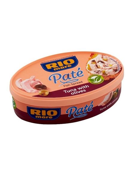 Паштет з тунця та оливок Rio Mare Pate Tuna with Olives 115, Італія id_9799 фото