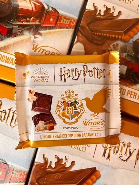 Шоколад Harry Potter Чари карамелізованого попкорну L'Incantesimo Dei Pop Corn Caramellati 50г, Італія id_8353 фото