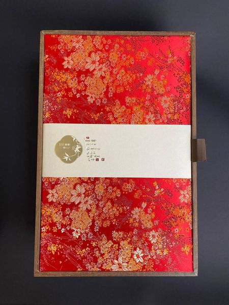 Подарунковий набір чаю Цвітіння гранату Да Хун Пао та Те Гуань Інь 100+100г, Китай id_8451 фото