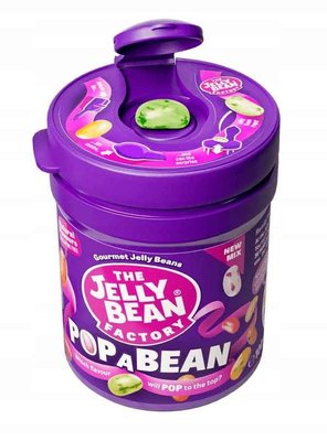 Драже The Jelly Bean Factory PopABean банка з диспенсером 100г, Ірландія id_7945 фото