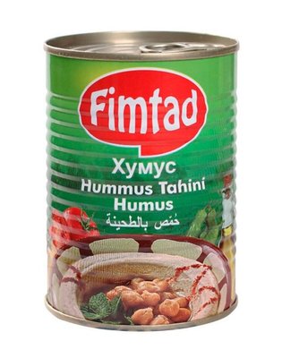 Хумус Fimtad з кунжутною пастою консервований 400г, Туреччина id_7689 фото