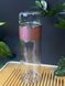 Термос-заварник з подвійного скла для чайної церемонії зі знімною чашкою рожевий 400мл, Китай id_9017 фото 3