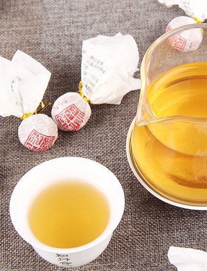 Чай Шу Пуер високогірний Жемчужина червоного дракона з медовим ароматом 5шт по 8г, Китай id_2508 фото