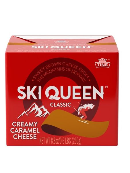 Сир карамельний Tine Ski Queen Classic Гірськолижна Королева 250г, Норвегія id_643 фото