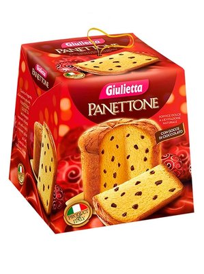 Панеттоне великодній Giulietta Panettone Con Gocce Di Cioccolato 500г, Італія id_9333 фото