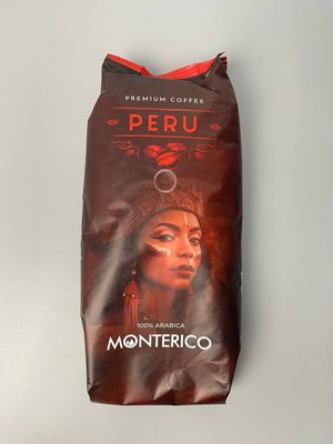 Кава зернах Monterico Peru 100% преміальна перуанська арабіка 1кг, Іспанія id_8101 фото