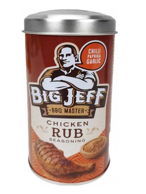 Приправа до курки Big Jeff BBQ Master Chicken Rub Seasoning ж/б 100г, Нідерланди id_7947 фото