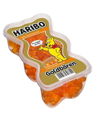 Цукерки желейні ведмедики Haribo Goldbaren апельсин 450г, Німеччина id_1950 фото