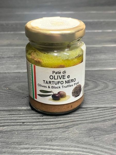 Паста трюфельна з чорними оливками Gemignani Tartufi с/б 80г, Італія id_1250 фото