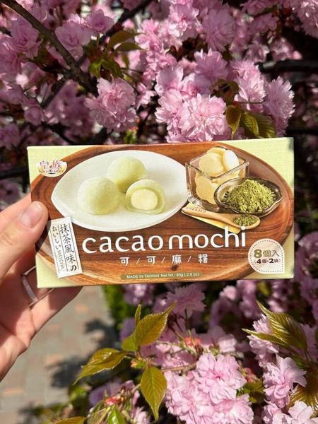 Японські тістечка Моті Royal Family Mochi Cacao Matcha Матча та какао 80г, Тайвань id_7344 фото