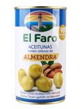 Оливки зелені El Faro без кісточки фаршировані мигдалем 350г, Іспанія id_8868 фото
