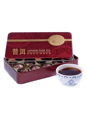 Подарунковий набір чаю Шу Пуер оздоровлюючий з клейким рисом 15 шт по 5г id_8456 фото