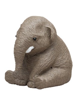 Фігурка Чайний вихованець "Слоненя" для чайної церемонії кераміка ручної роботи id_9175 фото